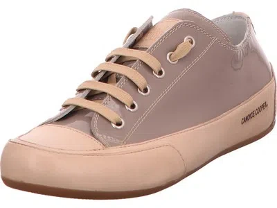 CANDICE COOPER CANDICE COOPER SNEAKER HALBSCHUH SCHNÜRUNG DAMEN BEIGE NEU 001-2015826-23