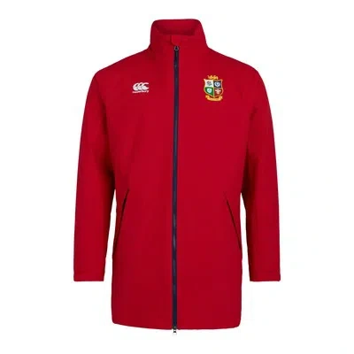 CANTERBURY CANTERBURY BRITISH & IRISH LIONS WATERPROOF JACKET - RED - MENS