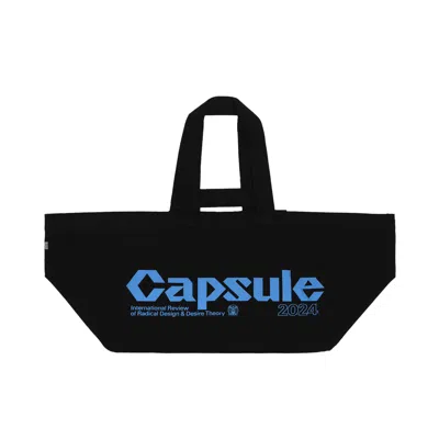 CAPSULE CAPSULE BULL DENIM OVERSIZED BAG 'BLACK/CAPSULE BLUE'