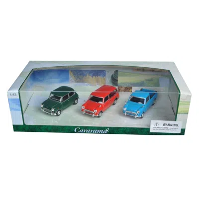 CARARAMA 1 BY 43 DIECAST MINI COOPER 3PC GIFT SET MODEL CARS