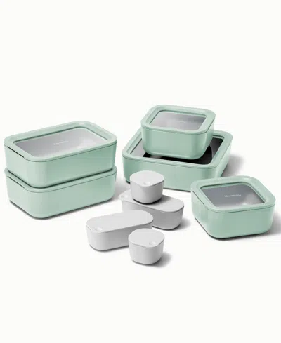 CARAWAY 17 PIECE GLASS FOOD STORAGE SET