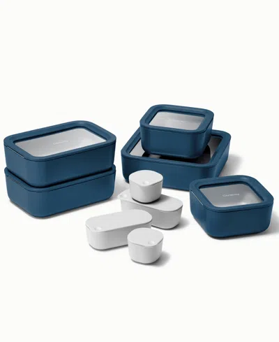CARAWAY 17 PIECE GLASS FOOD STORAGE SET