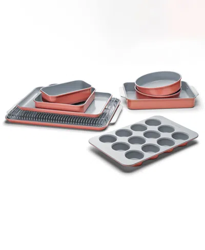 CARAWAY CERAMIC NON-STICK 11 PIECE BAKEWARE SET