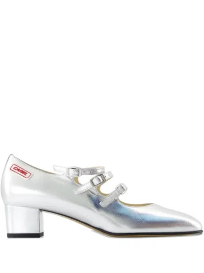 CAREL PARIS 40MM KINA F1 LEATHER PUMPS