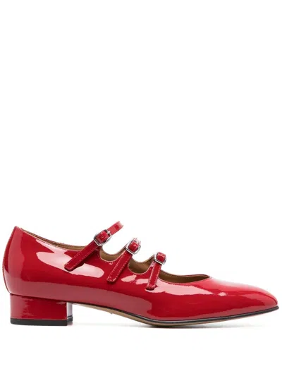 CAREL PARIS CAREL PARIS ARIANA PATENT LEATHER MARY JANES BALLET FLATS