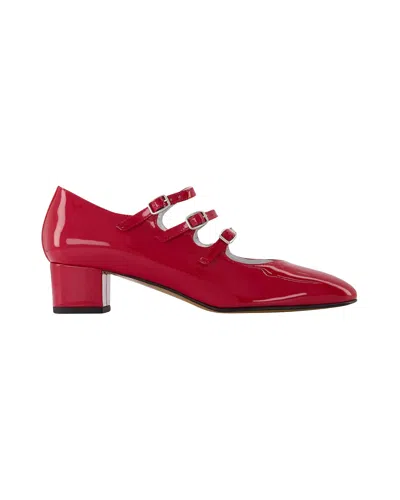 CAREL PARIS KINA BABIES IN RED PATENT LEATHER