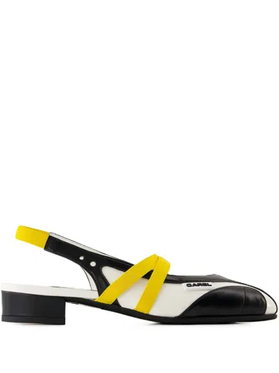 CAREL PARIS PEACHY SLINGBACK PUMPS