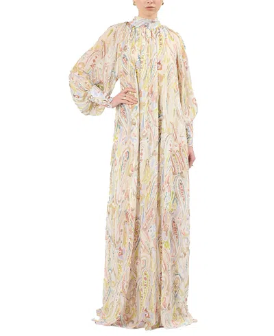 CARESTE MAGNOLIA GATHERED MAXI DRESS