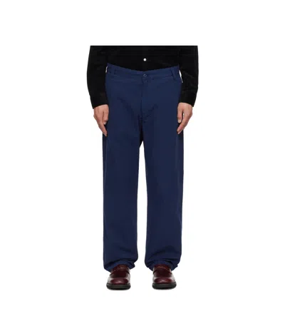 CARHARTT LOGO-PATCH TROUSERS
