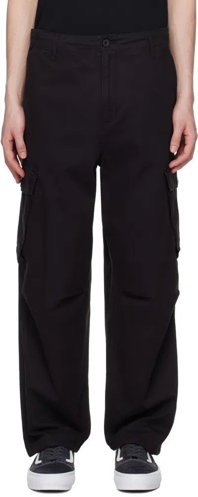 CARHARTT BLACK UNIT CARGO PANTS