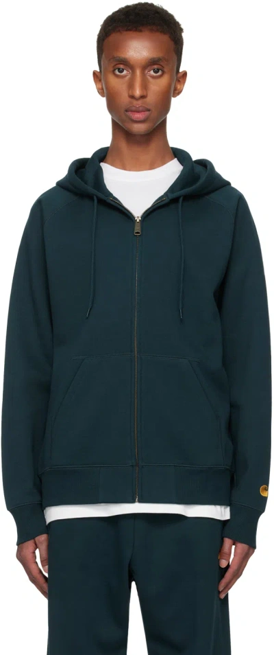 CARHARTT BLUE CHASE HOODIE