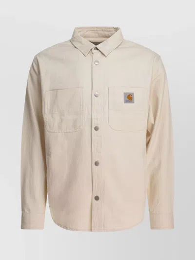 CARHARTT COLLARED SHIRT BUTTON-DOWN POCKETS