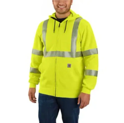 CARHARTT CARHARTT FLAME RESISTANT FORCE MIDWEIGHT FULL ZIP SWEATSHIRT MEN’S SZ M TALL