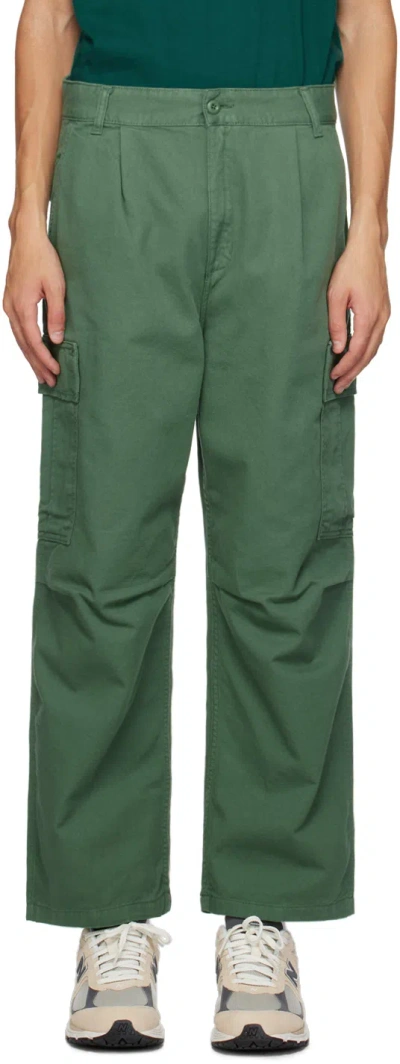 CARHARTT GREEN COLE CARGO PANTS