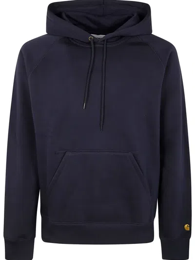 CARHARTT LOGO-EMBROIDERED HOODIE