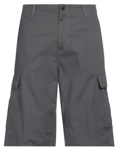 CARHARTT CARHARTT MAN SHORTS & BERMUDA SHORTS LEAD SIZE 33 COTTON