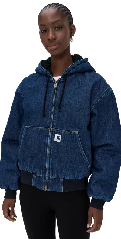 CARHARTT OG ACTIVE JACKET BLUE (STONE WASHED)