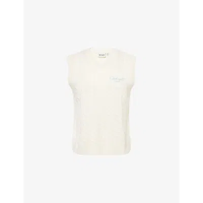 CARHARTT OMENS CARHARTT WIP SIGNATURE CABLE-KNIT WOOL-BLEND VEST