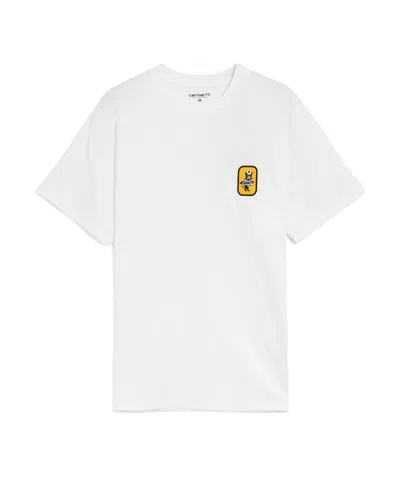 CARHARTT OPEN-NECKED BLACK SHIRT