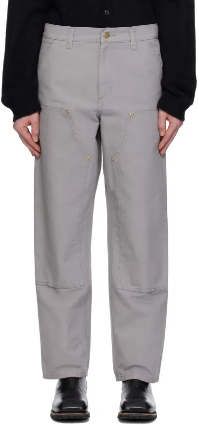 CARHARTT PURPLE DOUBLE KNEE TROUSERS