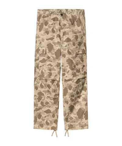 CARHARTT CAMOUFLAGE-PRINT CARGO PANTS