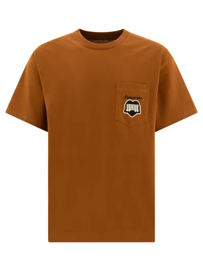 CARHARTT CARHARTT WIP "HEART TRAIN POCKET" T-SHIRT