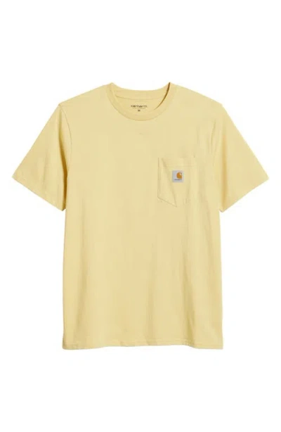 CARHARTT CARHARTT WORK IN PROGRESS LOGO POCKET T-SHIRT