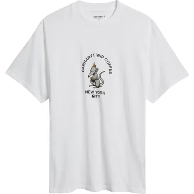 CARHARTT CARHARTT WORK IN PROGRESS NYC LOGO T-SHIRT