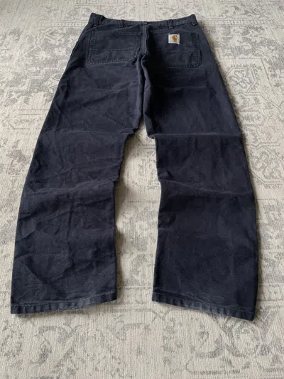 CARHARTT X CARHARTT WIP CARHARTT WIP SIMPLE PANT WASHED FADED WIDE BAGGY DENIM JEANS