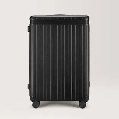 CARL FRIEDRIK CHECK-IN LUGGAGE - HARD CASE IN POLYCARBONATE AND ALUMINIUM -  BLACK