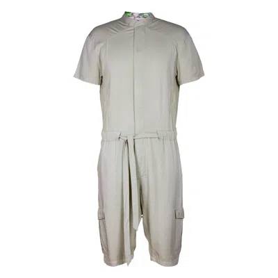 CARLTON JONES WOMEN'S GREEN HER CARGO ROMPER