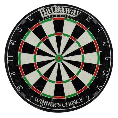 CARMELLI 18 IN. WINNERS CHOICE SISAL FIBER BRISTLE DARTBOARD