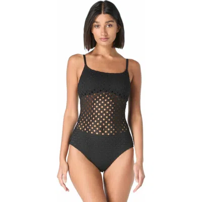 CARMEN MARC VALVO CARMEN MARC VALVO SCOOP NECK ONE PIECE SWIMSUIT
