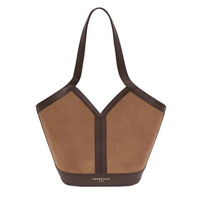 CARNEVALE WOMEN'S BROWN GAIA CARAMEL BAG