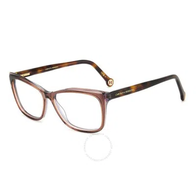 CAROLINA HERRERA CAROLINA HERRERA DEMO CAT EYE LADIES EYEGLASSES HER 0208 0NUX 55