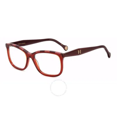 CAROLINA HERRERA CAROLINA HERRERA DEMO SQUARE LADIES EYEGLASSES HER 0147 0C8C 54