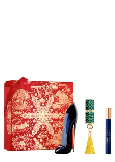 CAROLINA HERRERA CAROLINA HERRERA GOOD GIRL EAU DE PARFUM AND FABULOUS KISS THE LIPSTICK GIFT SET