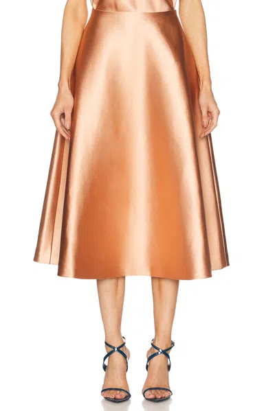 CAROLINA HERRERA MIDI CIRCLE SKIRT