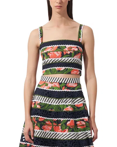 CAROLINA HERRERA CAROLINA HERRERA THICK STRAP CROP TOP