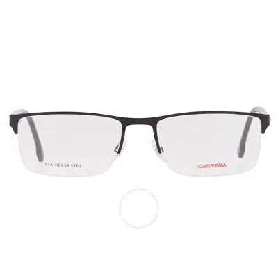 CARRERA CARRERA DEMO RECTANGULAR MEN'S EYEGLASSES CARRERA 2430 0003 55