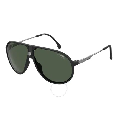 CARRERA CARRERA POLARIZED GREEN PILOT UNISEX SUNGLASSES CARRERA 1034/S 0003/UC 63