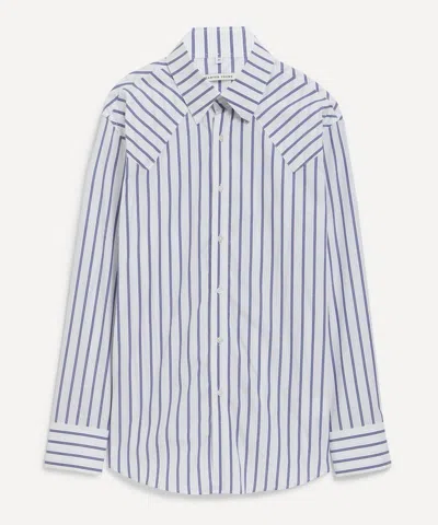 CARTER YOUNG CARTER YOUNG MENS STRIPED WESTERN BUSINESS SHIRT