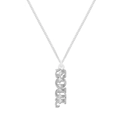 CARTERGORE WOMEN'S STERLING SILVER “SOUL” WORD NECKLACE