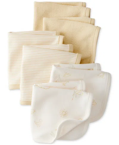 CARTER'S BABY WASH CLOTHS, 6 PACK