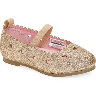 CARTER'S CARTERS KIDS' ELLARIA GLITTER MARY JANE FLAT