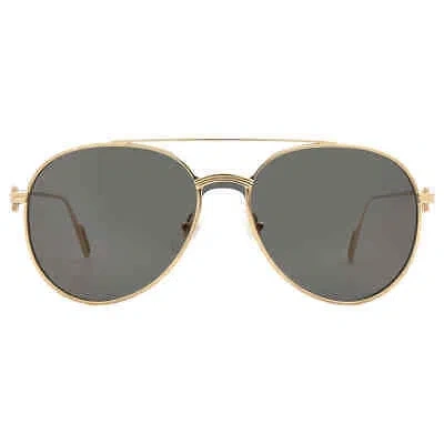 CARTIER CARTIER BRONZE MIRROR PILOT UNISEX SUNGLASSES CT0273S 001 99 CT0273S 001 99
