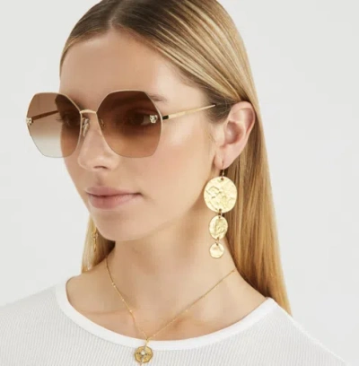 CARTIER CARTIER CT0332S-002 GOLD SUNGLASSES