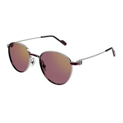 CARTIER CARTIER CT0335S-003 RUTHENIUM SUNGLASSES