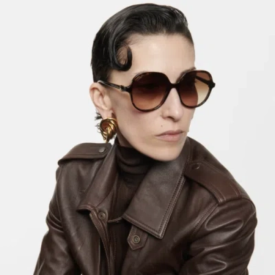 CARTIER CARTIER CT0350S-002 HAVANA SUNGLASSES