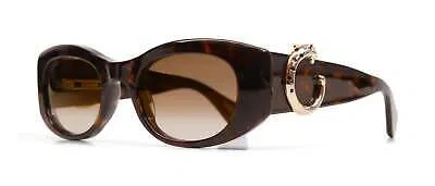 CARTIER CARTIER CT0472S-002 HAVANA HAVANA BROWN SUNGLASSES